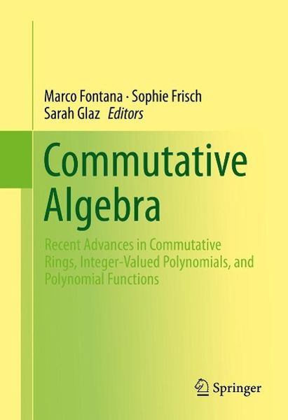 Produktbild: Commutative Algebra