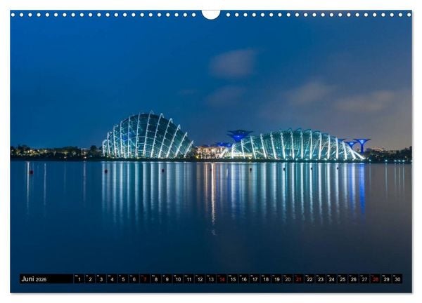 Produktbild: St&auml;dte S&uuml;dostasiens - Singapur & Kuala Lumpur (Wandkalender 2026 DIN A3 quer), CALVENDO Monatskalender