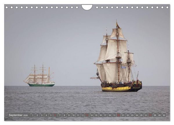 Produktbild: Gro&szlig;segler (Wandkalender 2026 DIN A4 quer), CALVENDO Monatskalender