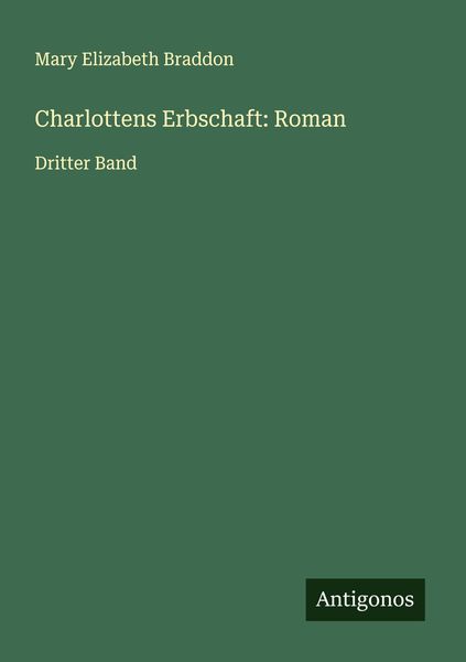 Produktbild: Charlottens Erbschaft: Roman