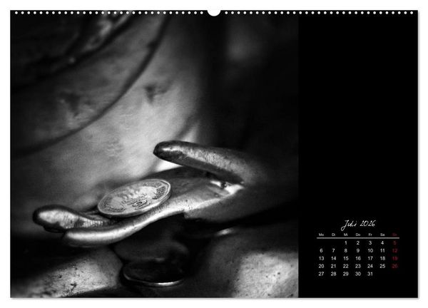 Produktbild: Worte des Buddha 2026 (hochwertiger Premium Wandkalender 2026 DIN A2 quer), Kunstdruck in Hochglanz