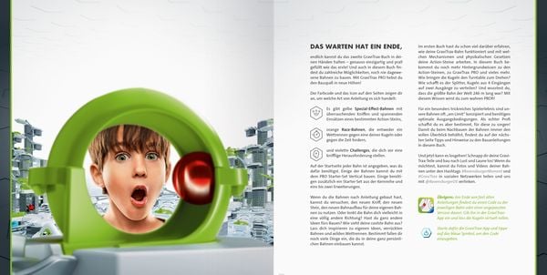 Produktbild: GraviTrax - Das Pro-Buch f&uuml;r Fans und Profis