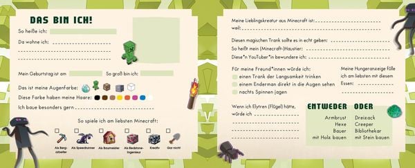 Produktbild: Das Freundebuch f&uuml;r Minecraft-Fans