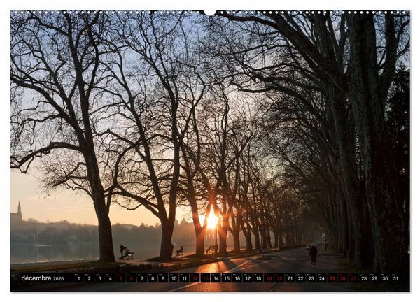 Produktbild: Lac d'Annecy &agrave; vue d'&oelig;il (Calendrier mural 2026 DIN A2 vertical) calendrier de bureau