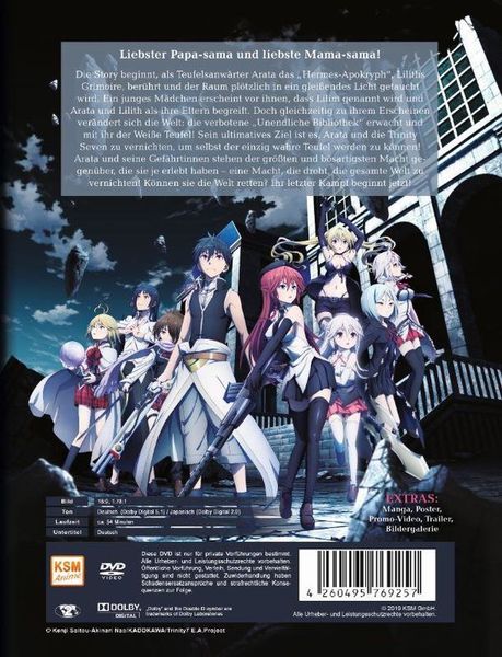 Trinity Seven - Eternity Library and Alchemic Girl - The Movie