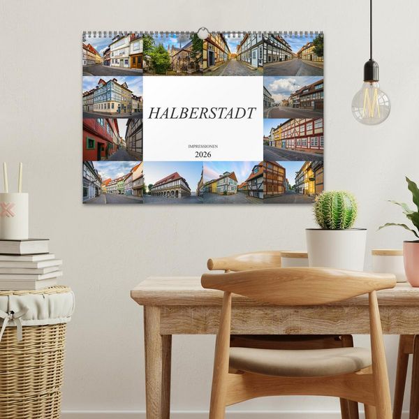 Produktbild: Halberstadt Impressionen (Wandkalender 2026 DIN A3 quer), CALVENDO Monatskalender