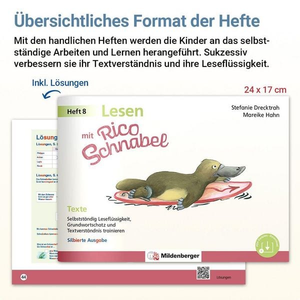 Produktbild: Lesen mit Rico Schnabel, Heft 8: Texte