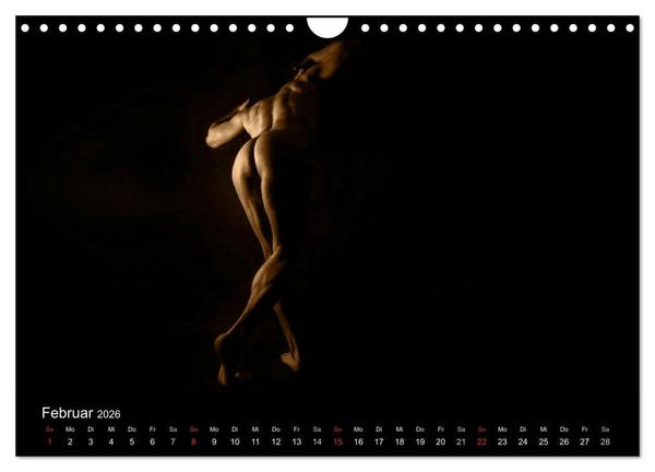 Produktbild: M&Auml;NNER - AKTE ZWISCHEN KRAFT UND SINNLICHKEIT (Wandkalender 2026 DIN A4 quer), CALVENDO Monatskalender