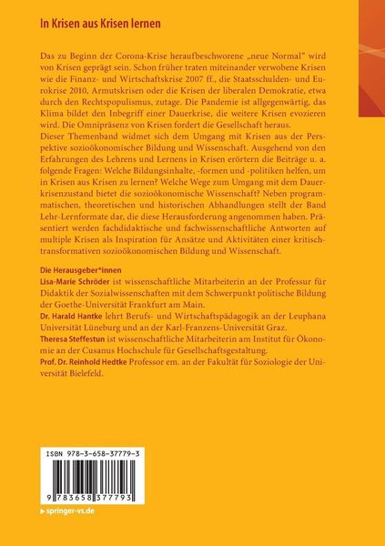 Produktbild: In Krisen aus Krisen lernen