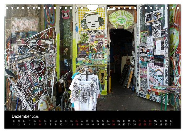 Produktbild: Alternativer Berlinkalender (Wandkalender 2026 DIN A4 quer), CALVENDO Monatskalender