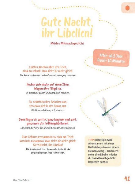 Produktbild: Das Krippen-Jahreszeitenbuch: Fingerspiele & Mitmachreime