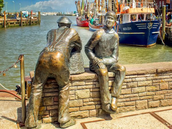 Produktbild: CALVENDO Puzzle Neuharlingersiel | 1000 Teile Lege-Gr&ouml;&szlig;e 64x48cm Foto-Puzzle f&uuml;r gl&uuml;ckliche Stunden