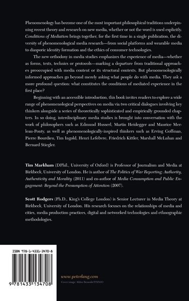 Produktbild: Conditions of Mediation