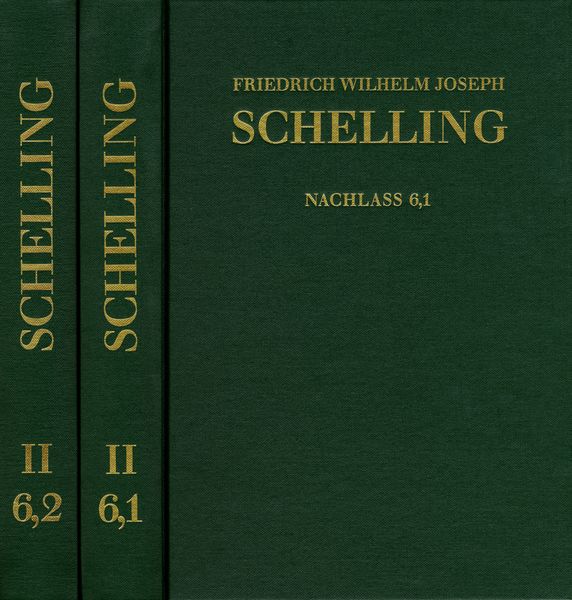 Produktbild: Friedrich Wilhelm Joseph Schelling: Historisch-kritische Ausgabe / Reihe II: Nachla&szlig;. Band 6,1-2: Philosophie der Kunst und weitere Schriften (1796&ndash;1805)