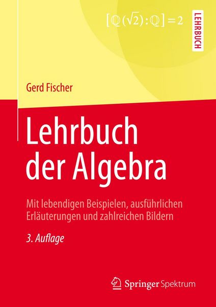 Produktbild: Lehrbuch der Algebra