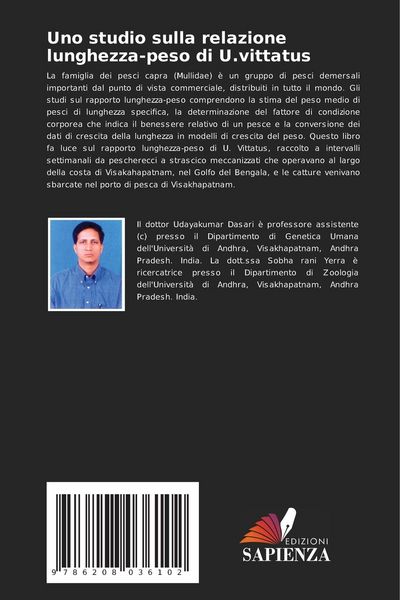 Produktbild: Uno studio sulla relazione lunghezza-peso di U.vittatus