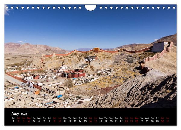 Produktbild: Tibet Land of Legends (Wall Calendar 2026 DIN A4 landscape), CALVENDO 12 Month Wall Calendar