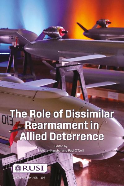 Produktbild: The Role of Dissimilar Rearmament in Allied Deterrence