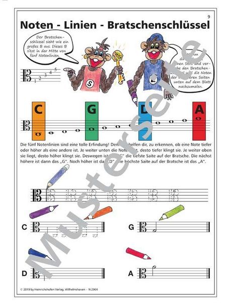 Produktbild: Susi und Eddi - Bratschenschule f&uuml;r Kinder - Band 1