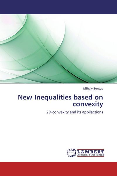 Produktbild: New Inequalities based on convexity
