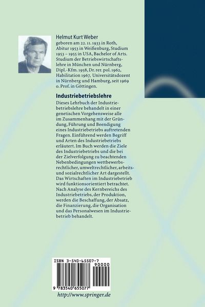 Produktbild: Industriebetriebslehre