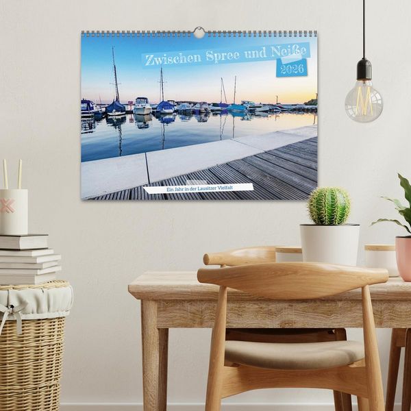Produktbild: Zwischen Spree und Nei&szlig;e - Ein Jahr in der Lausitzer Vielfalt (Wandkalender 2026 DIN A3 quer), CALVENDO Monatskalender