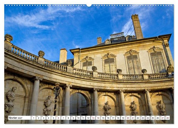 Produktbild: Nancy et Metz &ndash; Tr&eacute;sors uniques en Lorraine (Calendrier mural haut de gamme 2027 DIN A2 vertical), CALVENDO calendrier mensuel