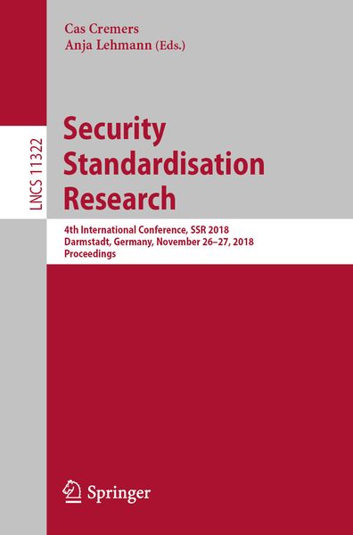 Produktbild: Security Standardisation Research