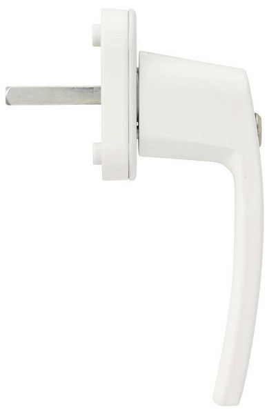 Produktbild: Sygonix SY-7065784 Fenstergriff abschlie&szlig;bar Wei&szlig;