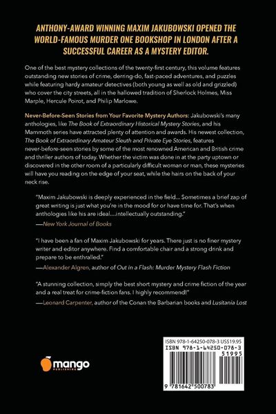 Produktbild: The Book of Extraordinary Amateur Sleuth and Private Eye Stories
