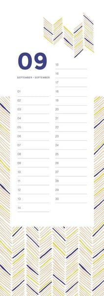 Produktbild: Geburtstagskalender Patterns