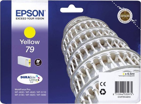 Epson Druckerpatrone T7914, 79 Original Gelb C13T79144010