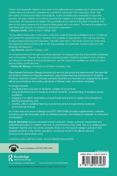 Produktbild: Place-based Curriculum Design