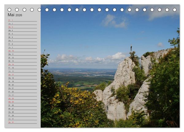 Produktbild: Pfullingen ... und Umgebung (Tischkalender 2026 DIN A5 quer), CALVENDO Monatskalender