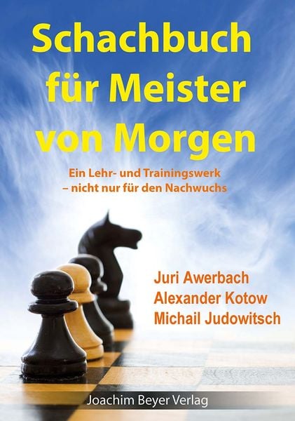 Produktbild: Schachbuch f&uuml;r Meister von Morgen