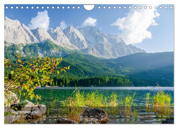 Produktbild: German and Austrian Alps (Wall Calendar 2026 DIN A4 landscape), CALVENDO 12 Month Wall Calendar