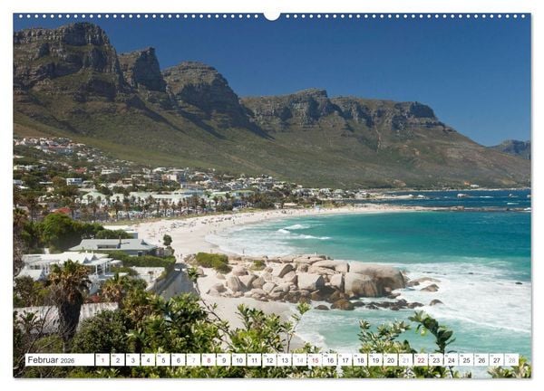 Produktbild: S&uuml;dafrika - Kapstadt (hochwertiger Premium Wandkalender 2026 DIN A2 quer), Kunstdruck in Hochglanz