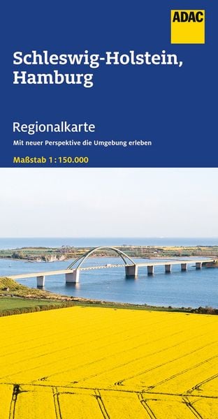 Produktbild: ADAC Regionalkarte 01 Schleswig-Holstein, Hamburg 1:150.000