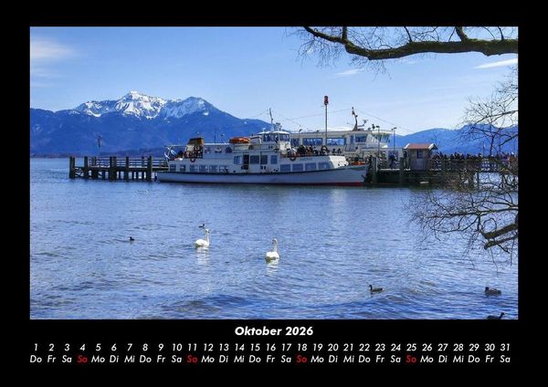 Produktbild: Schiffe 2026 Fotokalender DIN A3