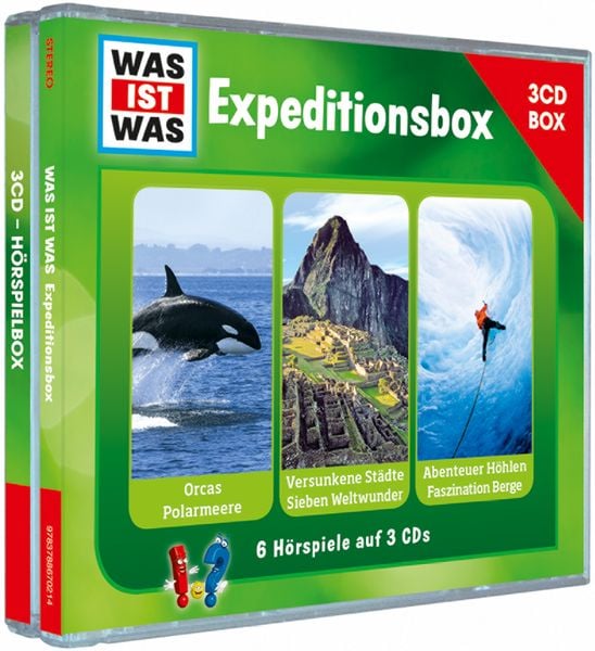 Produktbild: WAS IST WAS 3-CD-H&ouml;rspielbox: Expedition