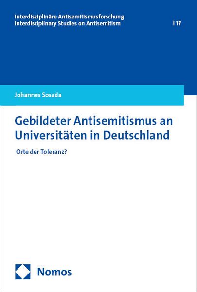 Produktbild: Gebildeter Antisemitismus an Universit&auml;ten in Deutschland