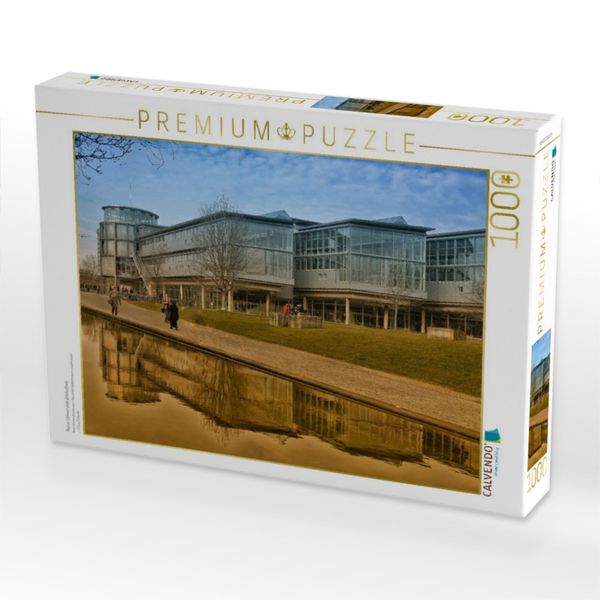 Produktbild: CALVENDO Puzzle Neue Universit&auml;tsbibliothek | 1000 Teile Lege-Gr&ouml;&szlig;e 64x48cm Foto-Puzzle f&uuml;r gl&uuml;ckliche Stunden