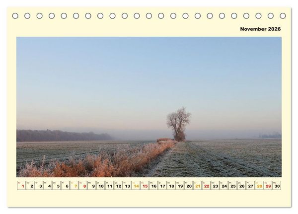 Produktbild: Unser Land im Norden (Tischkalender 2026 DIN A5 quer), CALVENDO Monatskalender