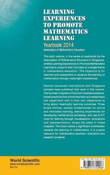 Produktbild: Learning Experiences To Promote Mathematics Learning
