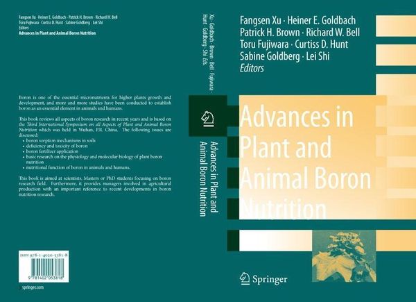 Produktbild: Advances in Plant and Animal Boron Nutrition