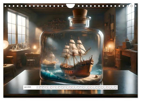 Produktbild: Les voiles et la mer (Calendrier mural 2026 DIN A4 vertical), CALVENDO calendrier mensuel