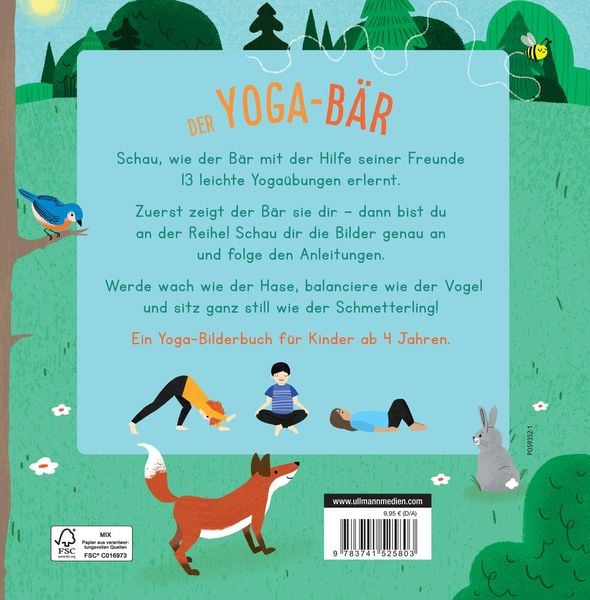 Produktbild: Der Yoga-B&auml;r | Entspann dich wie die Tiere im Wald