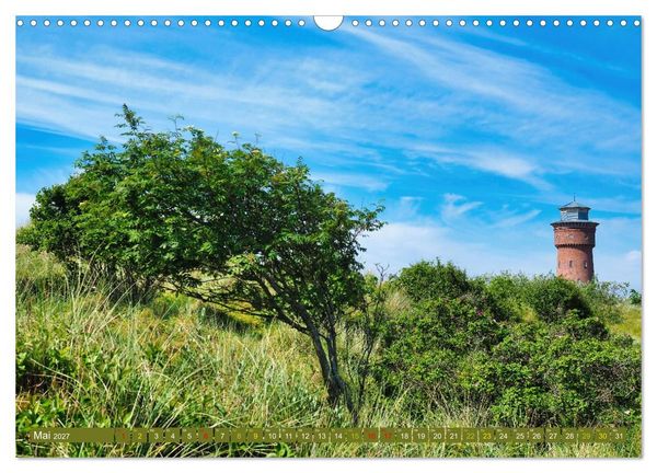 Produktbild: Borkum Ansichten (Wandkalender 2027 DIN A3 quer), CALVENDO Monatskalender