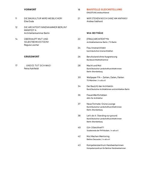 Produktbild: Women in Architecture Berlin