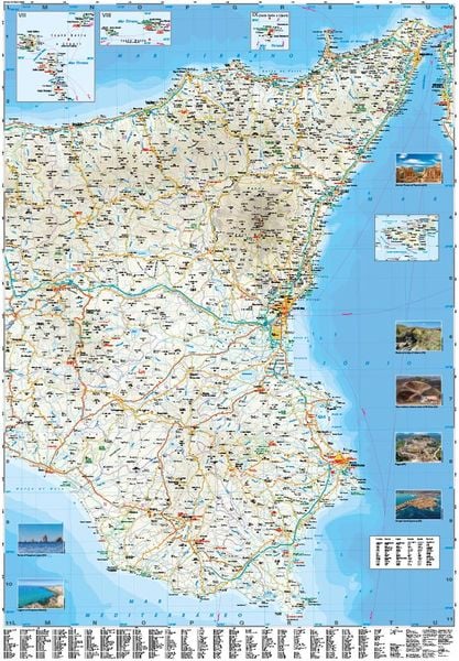 Produktbild: Reise Know-How Landkarte Sizilien (1:200.000)